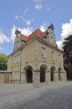 Outbuilding built in 1265 in the inner courtyard of the castle, Merseburg, Saxony-Anhalt, Germany