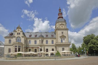 Historic Ständehaus, historicist villa, Merseburg, Saxony-Anhalt, Germany