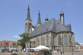 Late Gothic St Jacob's Church, Köthen, Saxony-Anhalt, Germany
