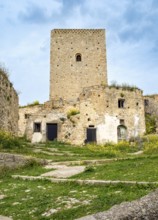 Ghost town of Craco, Basilicata, Italy
