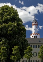 Bad Homburg vor der Höhe Castle with the White Tower, Hesse, Germany