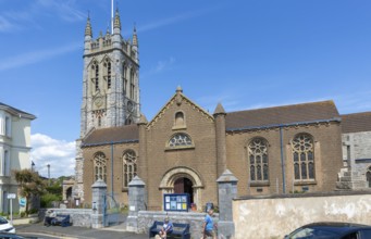 Historic parish church of Saint Michael, Teignmouth, south Devon, England, UK