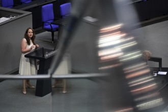 Ricarda Lang (Bündnis 90 / Die Grünen) speaks on the agenda item Mandatory animal labelling at the