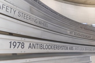 The Mercedes-Benz Museum in Stuttgart presents a journey through the automotive history of the
