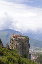 Agia Triada Monastery or Monastery of the Holy Trinity on a rock, Meteora Rocks and Monasteries,
