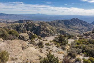 Windy Point Vista offers a view of Tucson from the Catalina Mountains along the Mt Lemmon Highway