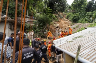 Rescue operations by the National Disaster Response Force (NDRF) and police are in full swing after