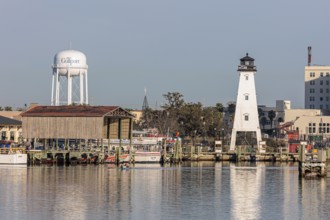 Small Craft Harbor at Gulfport, Mississippi, USA