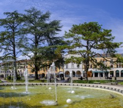Piazza dei Martiri, historic centre, Belluno, Veneto, Italy