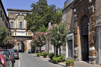 Porta Rospigliosi, Renaissance city gate, Corso Vittorio Emanuele II, historic centre, Zagarolo,