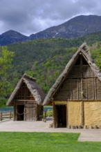Museo di Palafitte, Pile Dwelling Museum, Lake Ledro, Lago di Ledro, Trentino, Italy