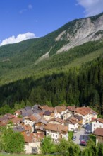 Lower Town, Cibiana di Cadore, Dolomites, Trentino, Italy
