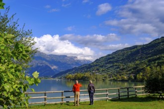 At Lago di Cavedine, Sarca Valley, Trentino, Italy