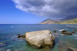 Skinos beach, Plakias on the Libyan Sea, south coast, Crete, Greece