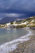 Village of Plakias on the Libyan Sea, Crete, Greece