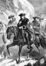 The retreat of Prince Charles, commonly known as Bonnie Prince Charlie or the young pretender to