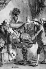 The Death of Honour Gabriel Riqueti, Comte De Mirabeau, a French revolutionary, journalist and