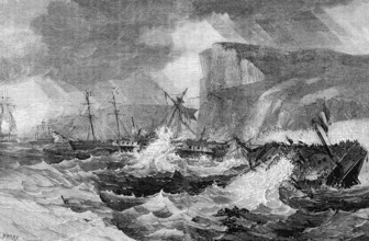 Shipwrecks during the Battle of Jersey on 6 January 1781, an attempt by France to conquer Jersey