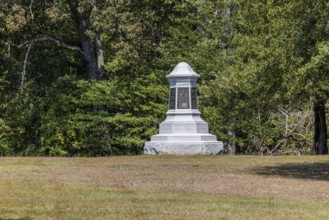 Army of the Tennessee memorial marker at Shiloh Military Park in Tennessee