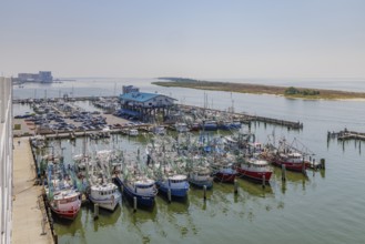 McElroy's Harbor House restaurant at the small craft marina and commercial fishing harbor in