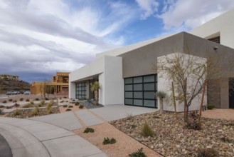 New private residential development at Lake Las Vegas in Henderson, Nevada, USA