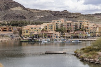 The Village at Lake Las Vegas offers shopping, dining, watercraft rentals and hosts local events in