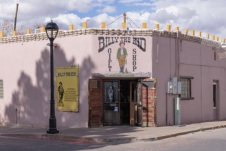 Billy the Kid gift shop building in Mesilla, New Mexico