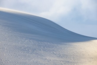 Sand dunes at White Sands National Park in Alamogordo, New Mexico, USA