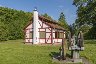 1000 years of salt extraction in Bad Sooden, Allendorf, Bad Sooden district, deep well pump from
