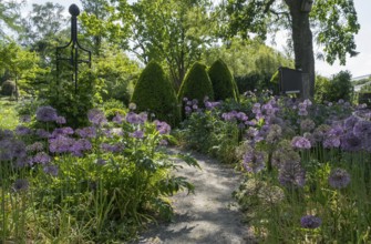 District educational garden, Burgsteinfurt, Münsterland, North Rhine-Westphalia, Germany