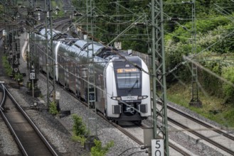 RE1, RRX, Rhein-Ruhr-Express, Regional Express, by National Express, train on the line between