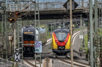 RE34, HLB Bahn, RE1, RRX, Rhein-Ruhr-Express, Regional Express, by National Express, train on the