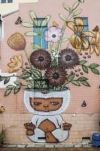 Graffiti, Chinatown, Bangkok, Thailand