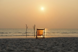 Ao Phrao Beach, sunset, Koh Kood, Koh Kut, Gulf of Thailand, Thailand