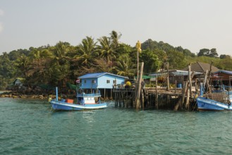 Ao Salad Pier, Koh Kood, Koh Kut, Gulf of Thailand, Thailand