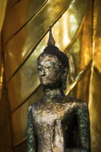 Golden Buddha statue, Wat Pho (Temple of the Reclining Buddha), Bangkok, Thailand