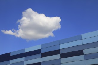 Architecture, detail building of the public utilities in Kulmbach, architecture firm