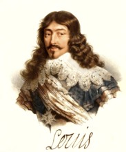 Louis XIII, Louis le Juste, Ludwig XIII, 1601-1643, King of France and King of Navarre as Louis II