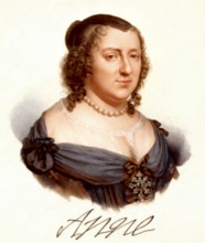 Anne of Austria, Anne d'Autriche, Anna Maria Mauricia von Spanien, 1601-1666, queen consort of