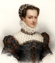 Elisabeth of Austria, 1554-1592, Queen of France as the wife of King Charles IX