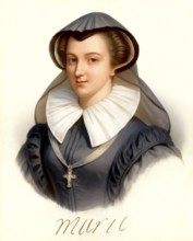Mary, Queen of Scots, 1542-1587, also known as Mary Stuart or Mary I of Scotland, Queen of Scotland