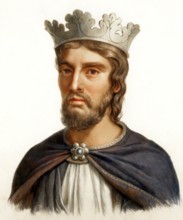 Louis IV, c. 920-954, called d'Outremer or Transmarinus, Louis the overseas or Transmarinus IV