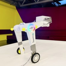 EvoBot, next-generation transport robot, DASA, German Occupational Safety Exhibition, Dortmund,