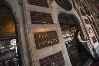 Istanbul, Turkey. March 31st 2017 The Orient Express Restaurant Sirkeci Gar, Train Station,