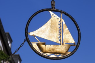 Restaurant Im Schiffchen, Kaiserswerth, Düsseldorf, North Rhine-Westphalia, Germany