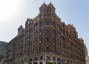 Cairo, Egypt. June 14th 2024 The Davies Bryan Building, built in 1910 and designed by a Welsh