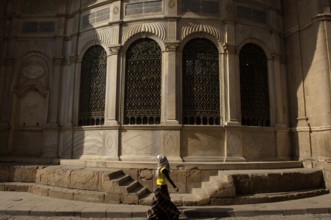 Cairo, Egypt, April 13th 2006. Restored Sabil along Sharia Muiz Khan al Khalili Bazaar Cairo, Egypt