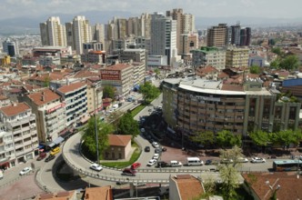 Bursa, Turkey. April 21st 2014 Skyline of the Turkish city of Bursa, Turkey