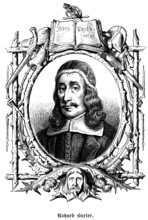 Richard Baxter (1615, 1691) England, writer, edification literature, Puritan minister, Calvinism,