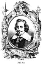 John Pym (1584 -1643) England, lawyer, politician, member of the English House of Commons, Puritan,